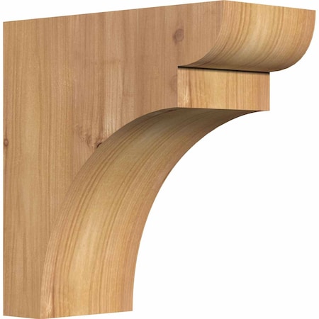 Ekena Millwork Yorktown Smooth Corbel, Western Red Cedar, 3 1/2"W x 8"D x 8"H COR04X08X08YOR00SWR